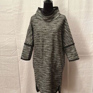 Max Studio Textured Tunic Dresz